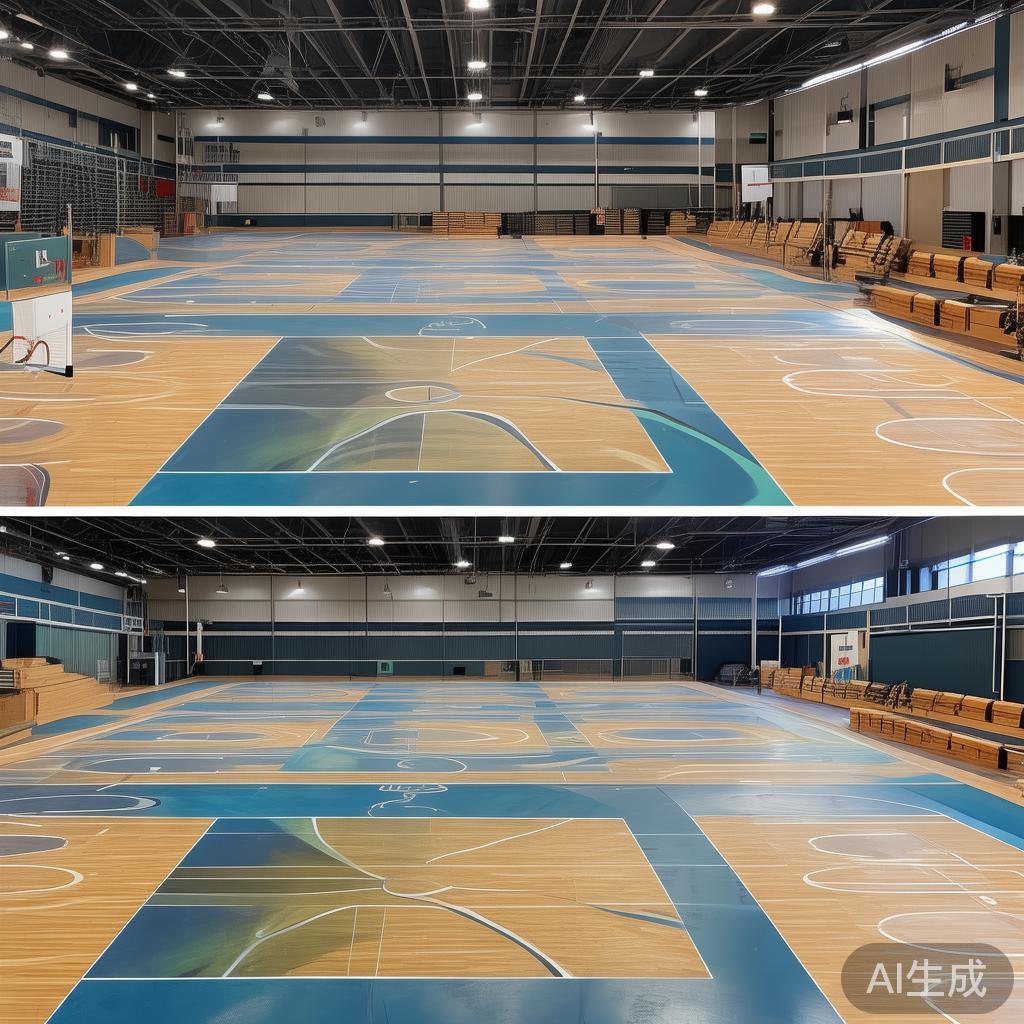 海德体育中心作为城市的重要体育设施之一，配备了多块