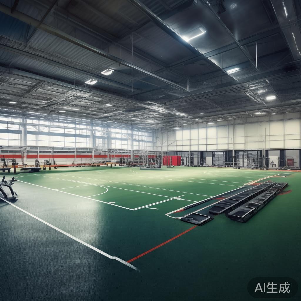 此外，配套的训练馆面积也达到了十五万平方米，涵盖了
