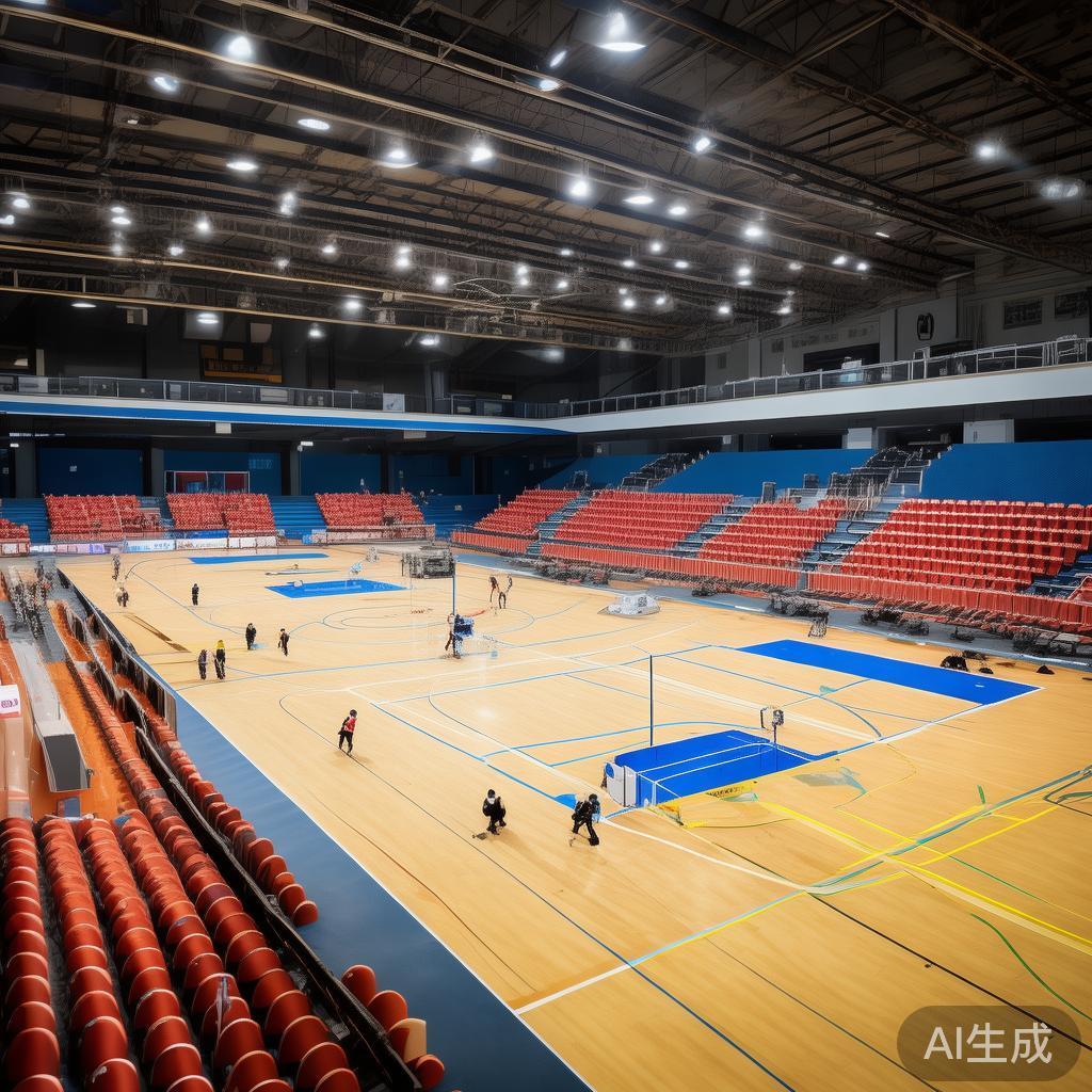 值得一提的是，海德体育中心在赛事组织方面体现了极强