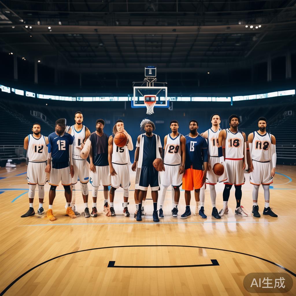 目前，海德体育篮球队的阵容已经逐渐稳定，队中成员覆